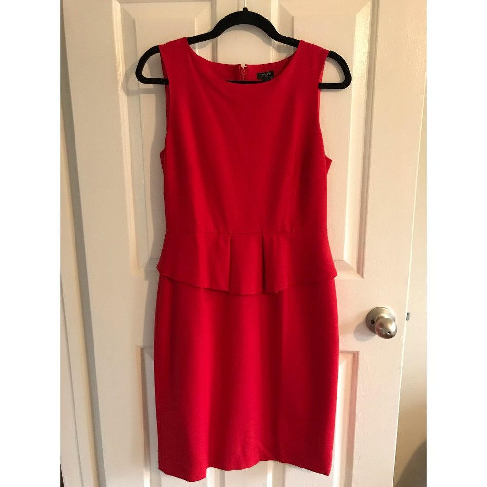J. Crew Peplum Dress *NEVER WORN